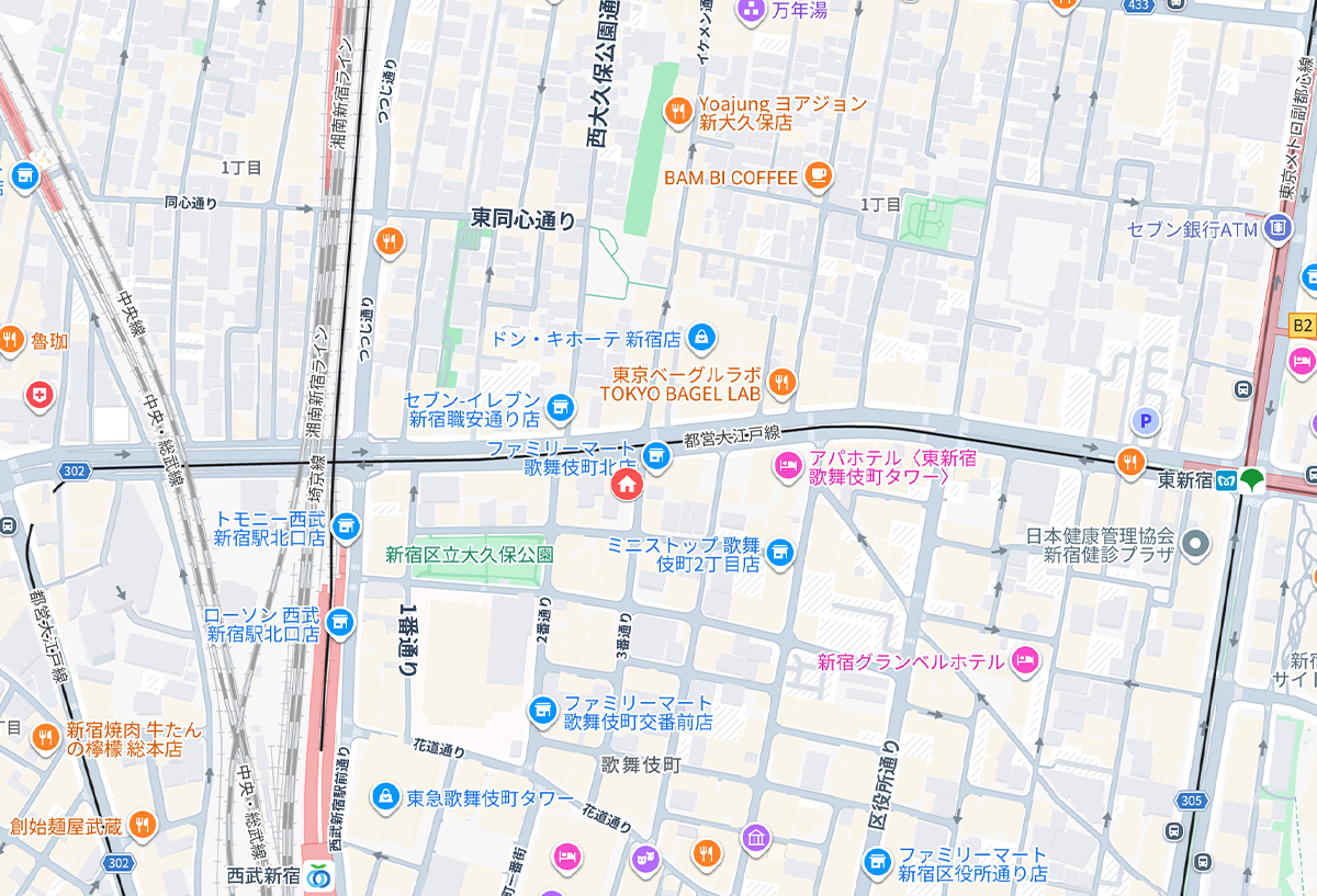 アクセスマップ